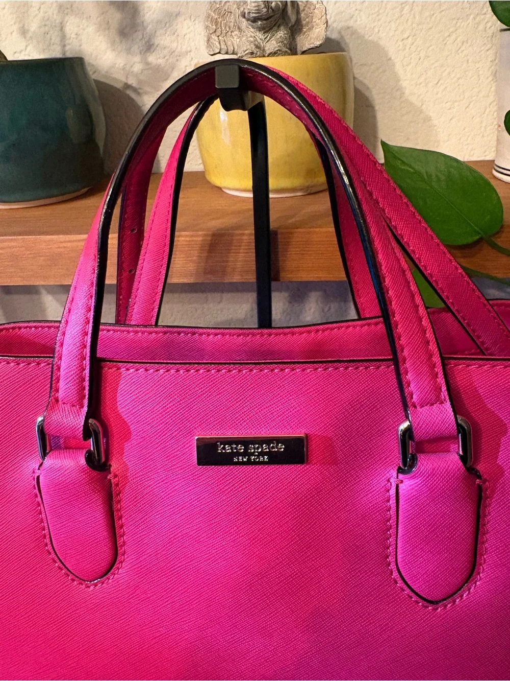 Kate Spade Laurel Way Evangelie Pink Satchel. LIKE NEW NO TAGS